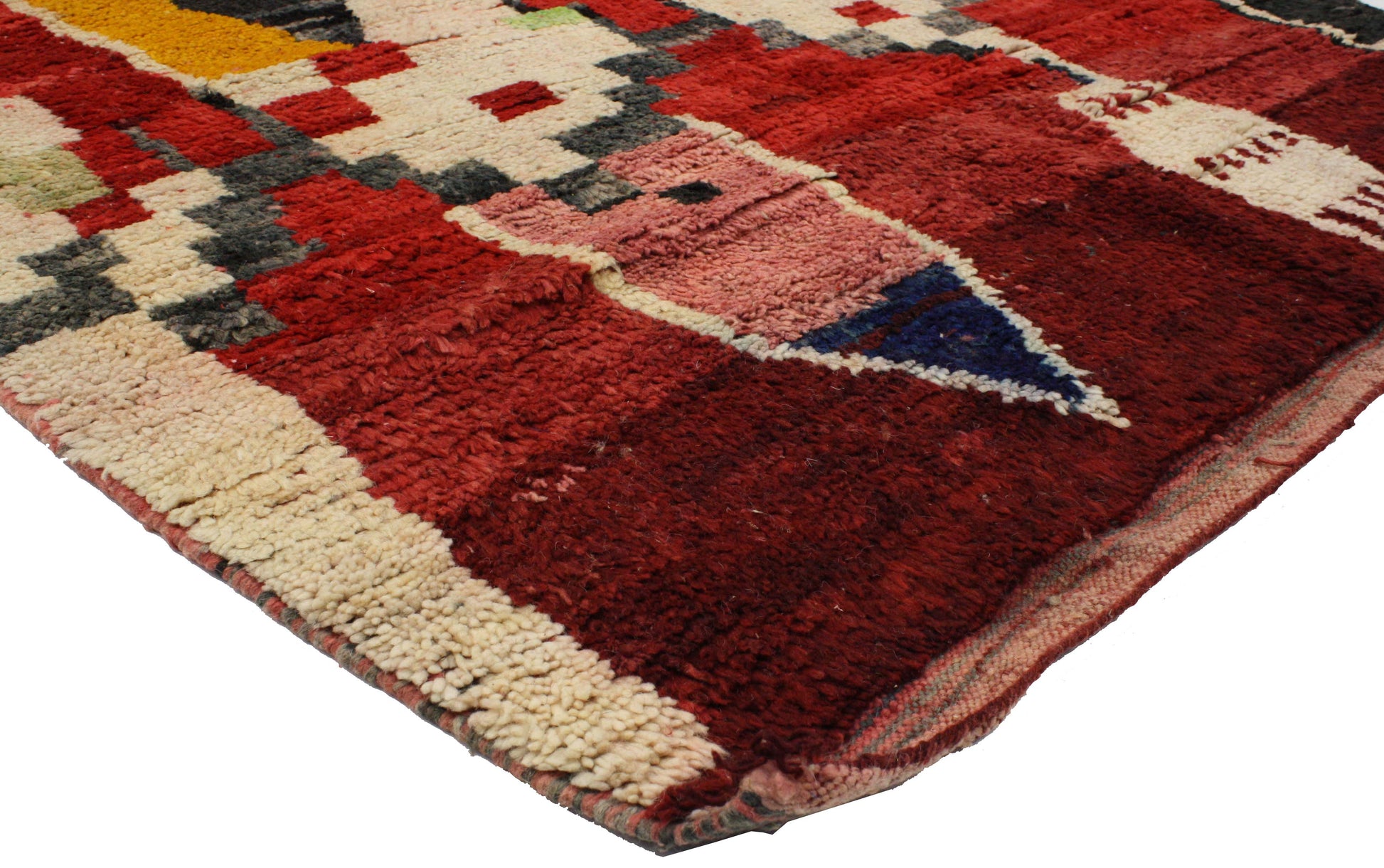 5 x 8 Vintage Moroccan Rug 20290