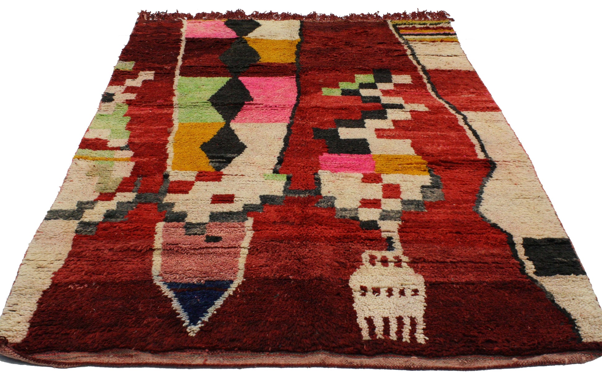 5 x 8 Vintage Moroccan Rug 20290