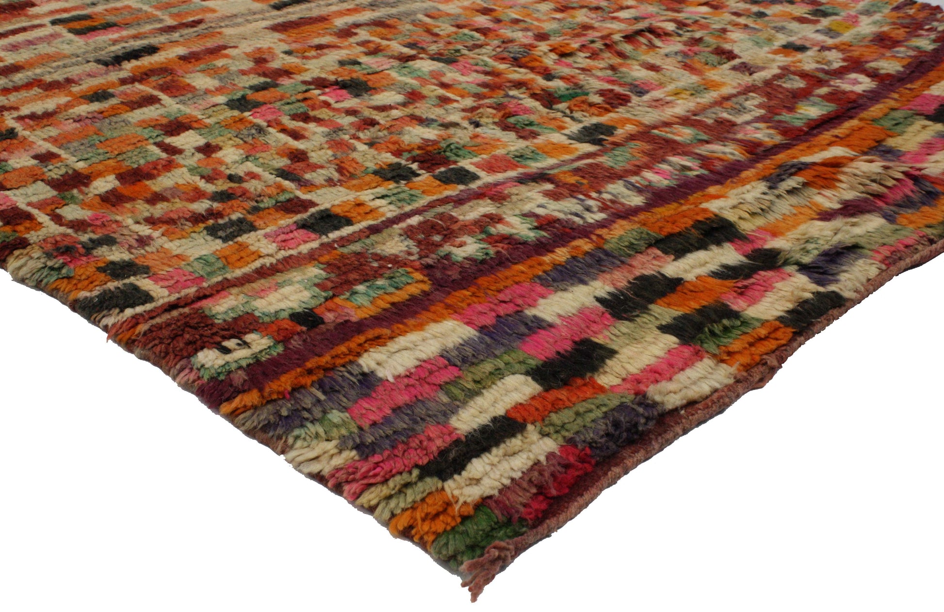 5 x 8 Vintage Moroccan Rug 20292