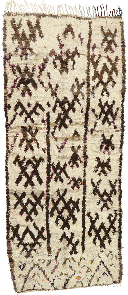 5 x 11 Vintage Moroccan Azilal Rug 20293