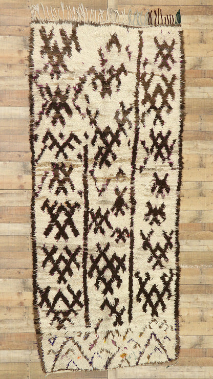 5 x 11 Vintage Moroccan Azilal Rug 20293