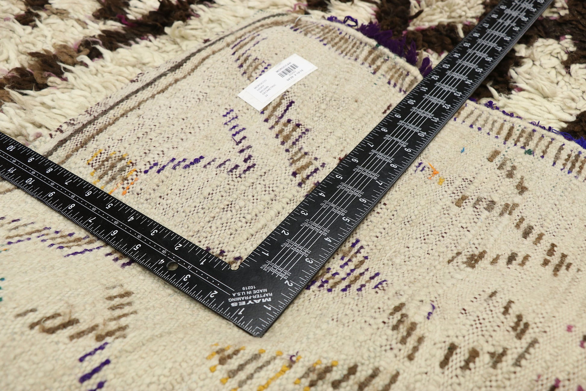 5 x 11 Vintage Moroccan Azilal Rug 20293
