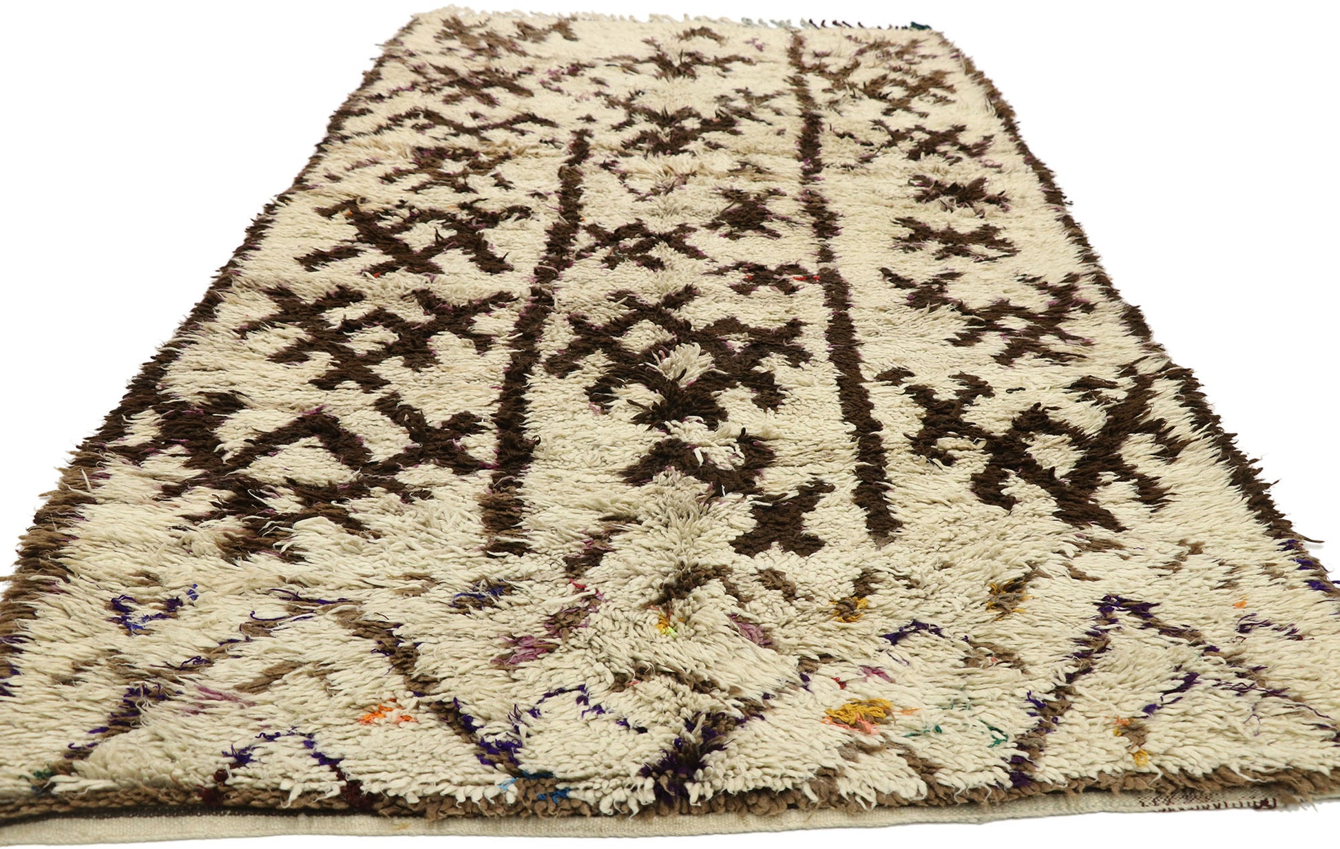 5 x 11 Vintage Moroccan Azilal Rug 20293