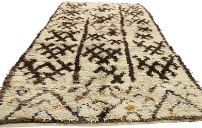 5 x 11 Vintage Moroccan Azilal Rug 20293
