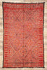 6 x 10 Vintage Red Beni MGuild Moroccan Rug 20295