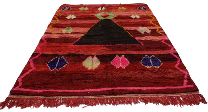 5 x 8 Vintage Moroccan Rug 20298