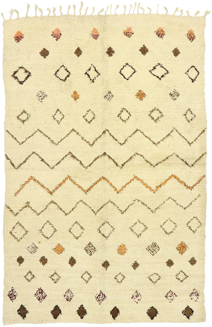 6 x 9 Vintage Moroccan Azilal Rug 20299