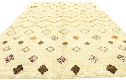 6 x 9 Vintage Moroccan Azilal Rug 20299