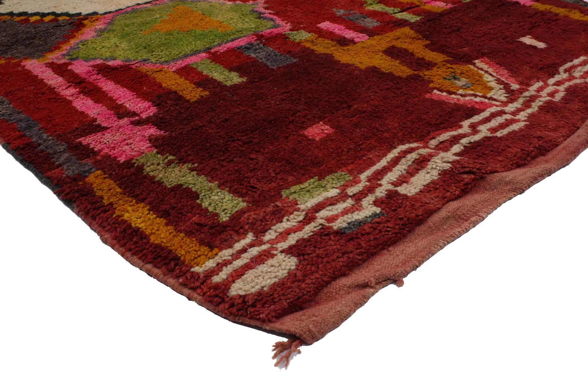 5 x 8 Vintage Moroccan Rug 20300