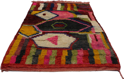 5 x 8 Vintage Moroccan Rug 20301