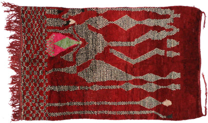 5 x 8 Vintage Moroccan Rug 20302