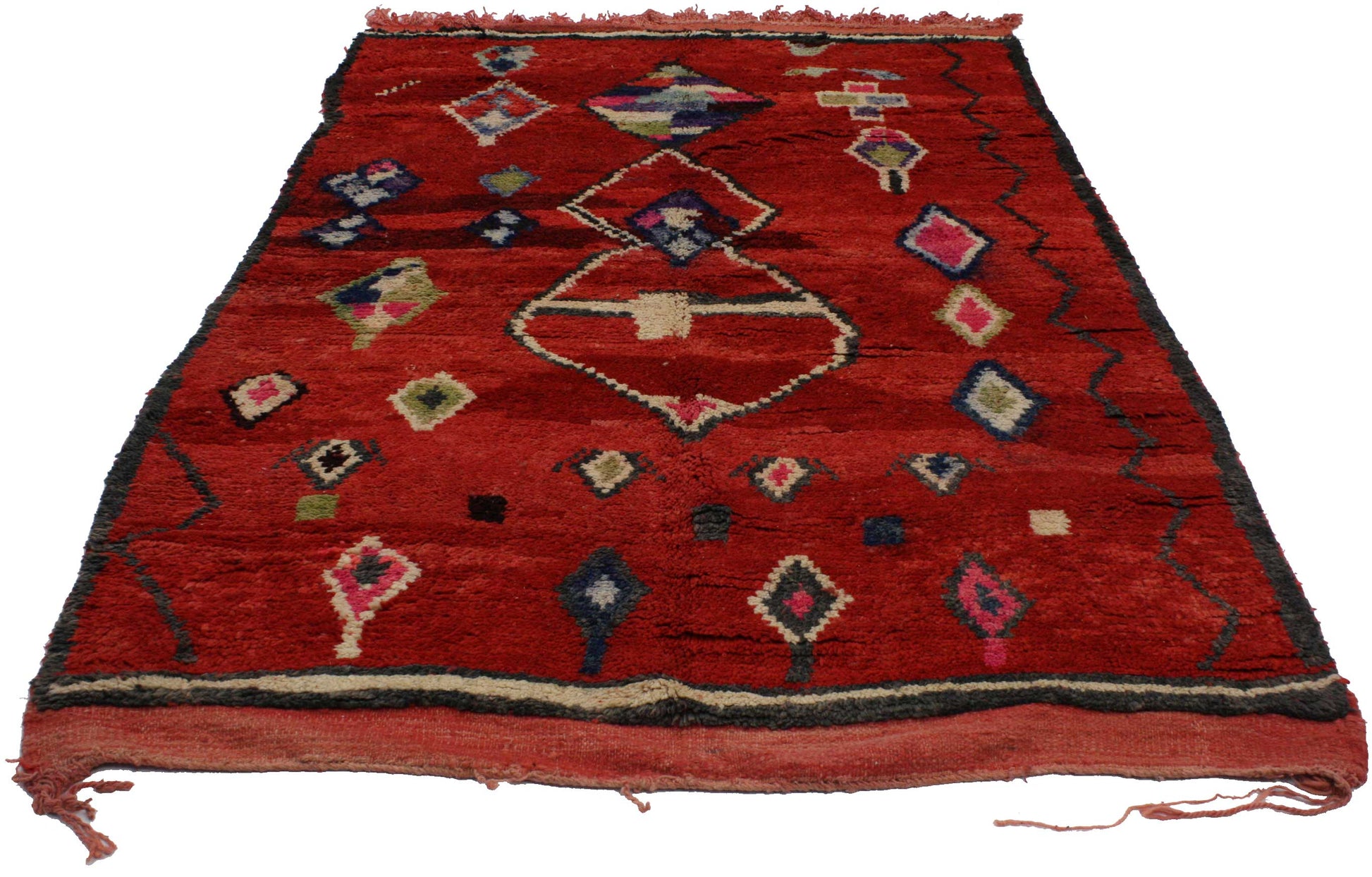 5 x 8 Vintage Moroccan Rug 20304