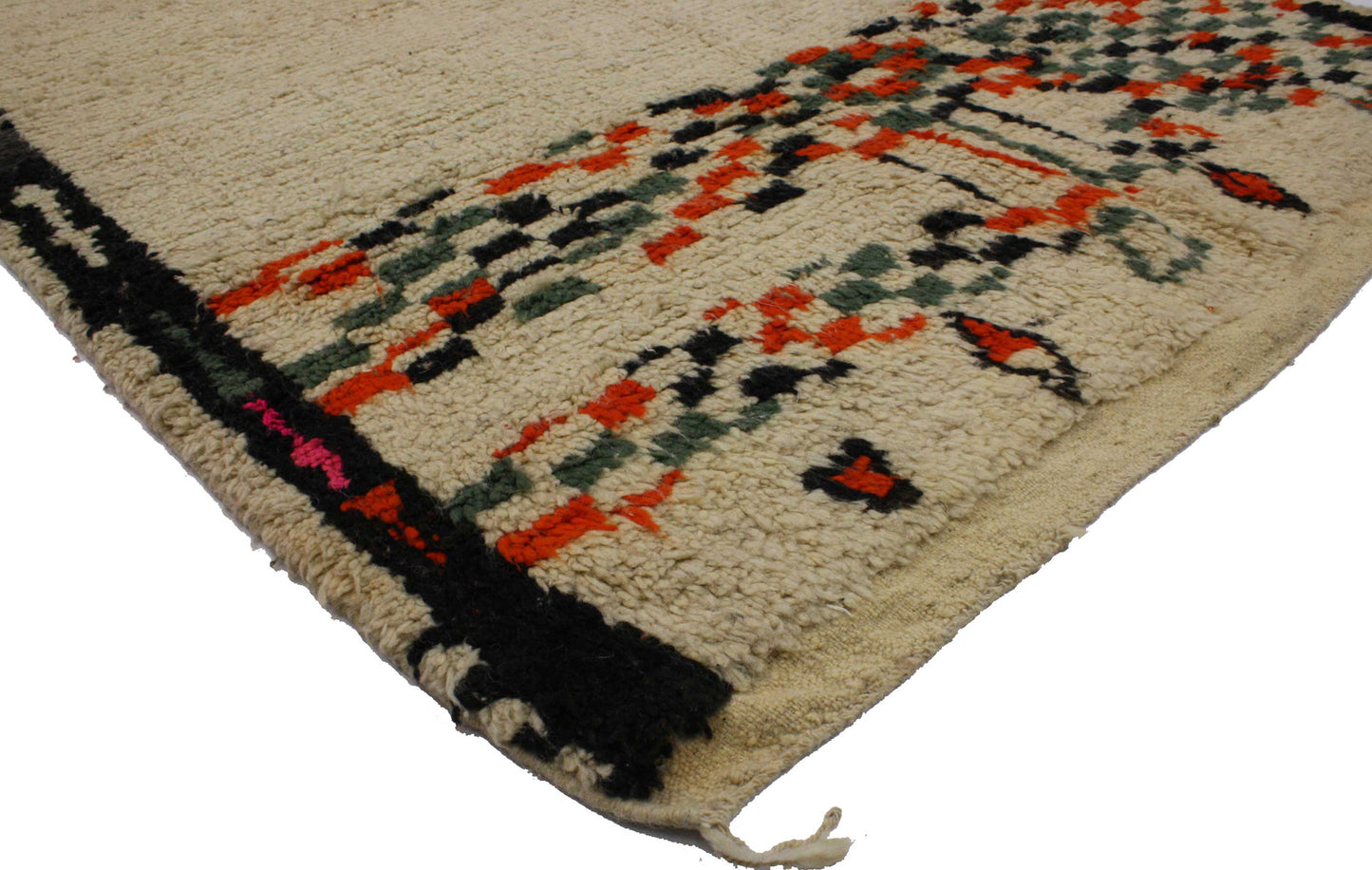 5 x 7 Vintage Moroccan Rug 20307