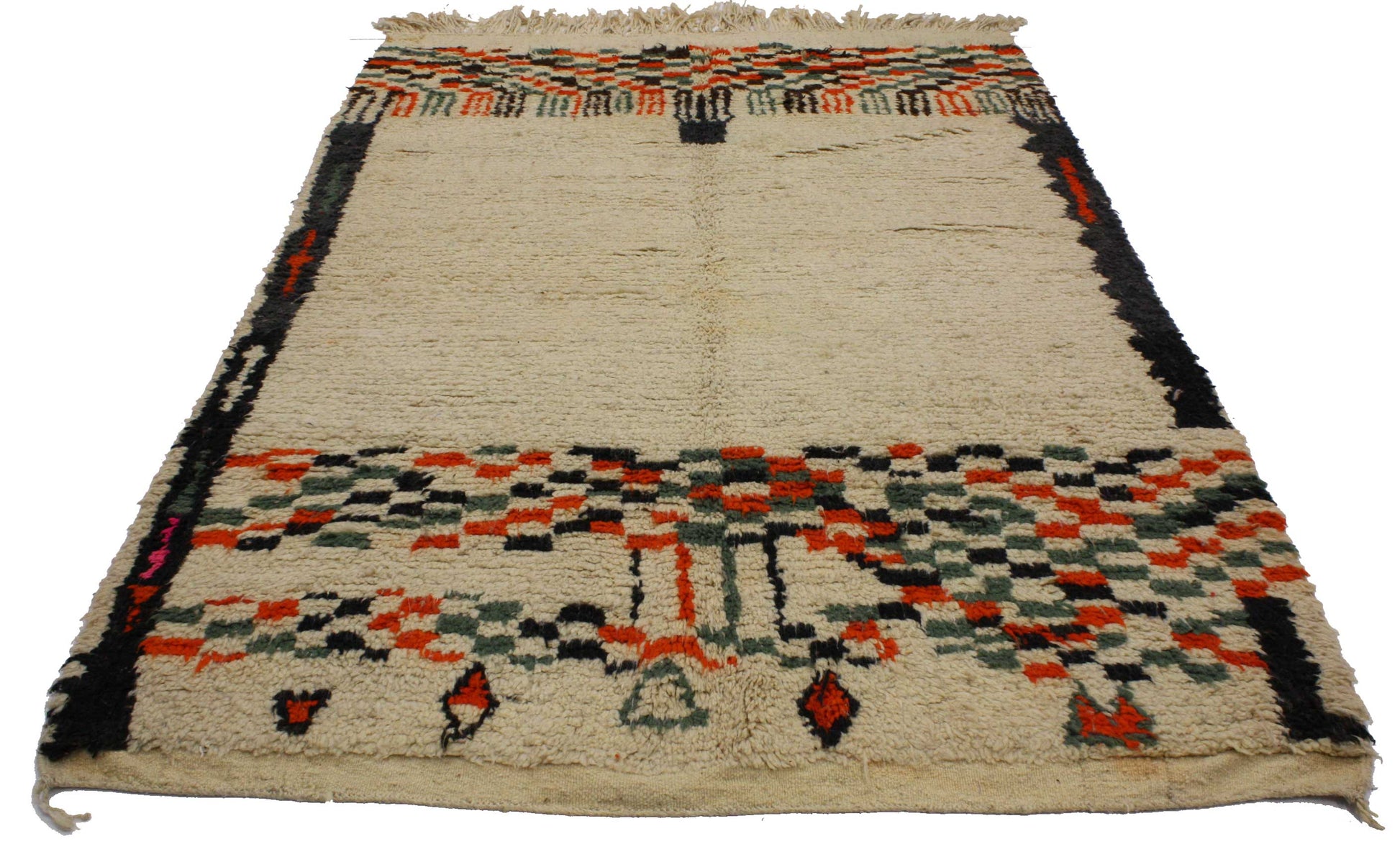 5 x 7 Vintage Moroccan Rug 20307