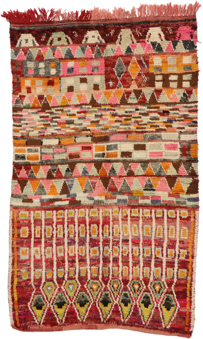 5 x 8 Vintage Moroccan Rug 20308