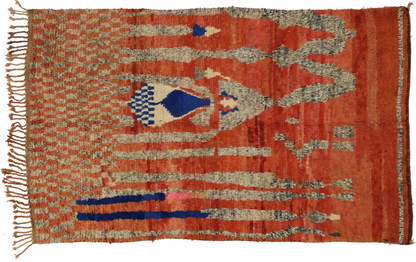 5 x 8 Vintage Moroccan Rug 20311