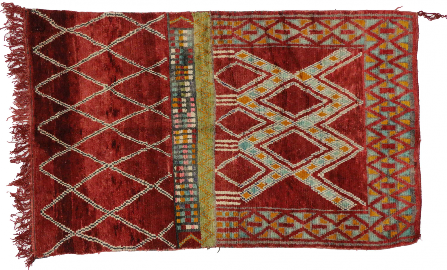 5 x 8 Vintage Moroccan Rug 20312