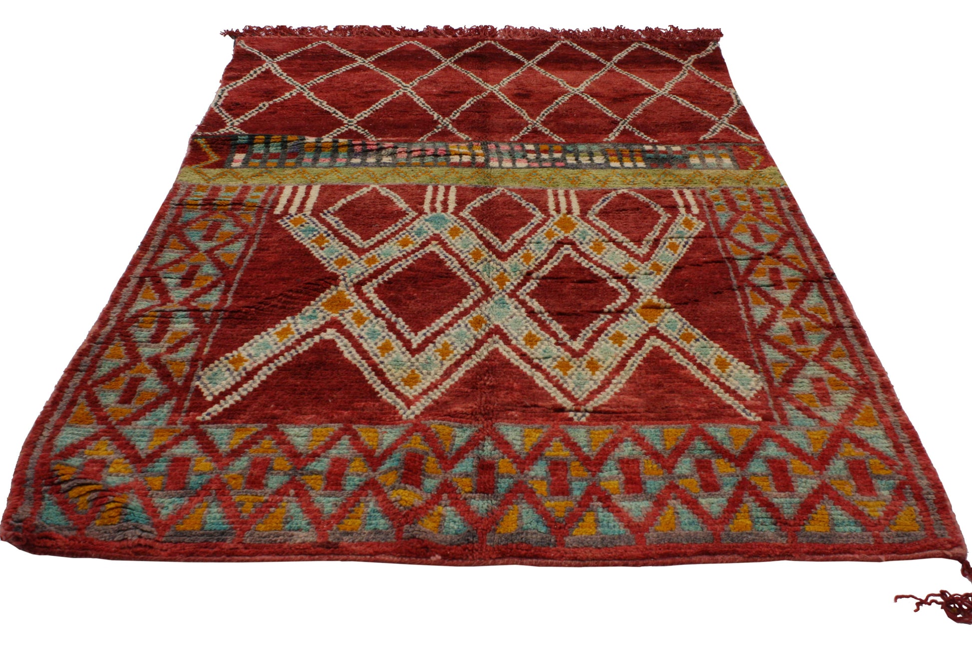 5 x 8 Vintage Moroccan Rug 20312