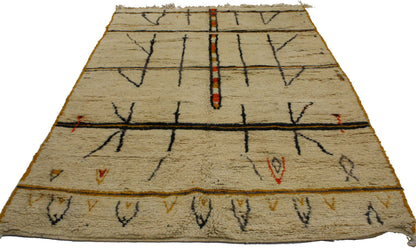 5 x 8 Vintage Moroccan Rug 20314