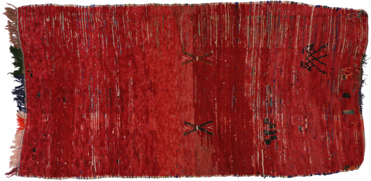 4 x 9 Vintage Moroccan Rug 20317