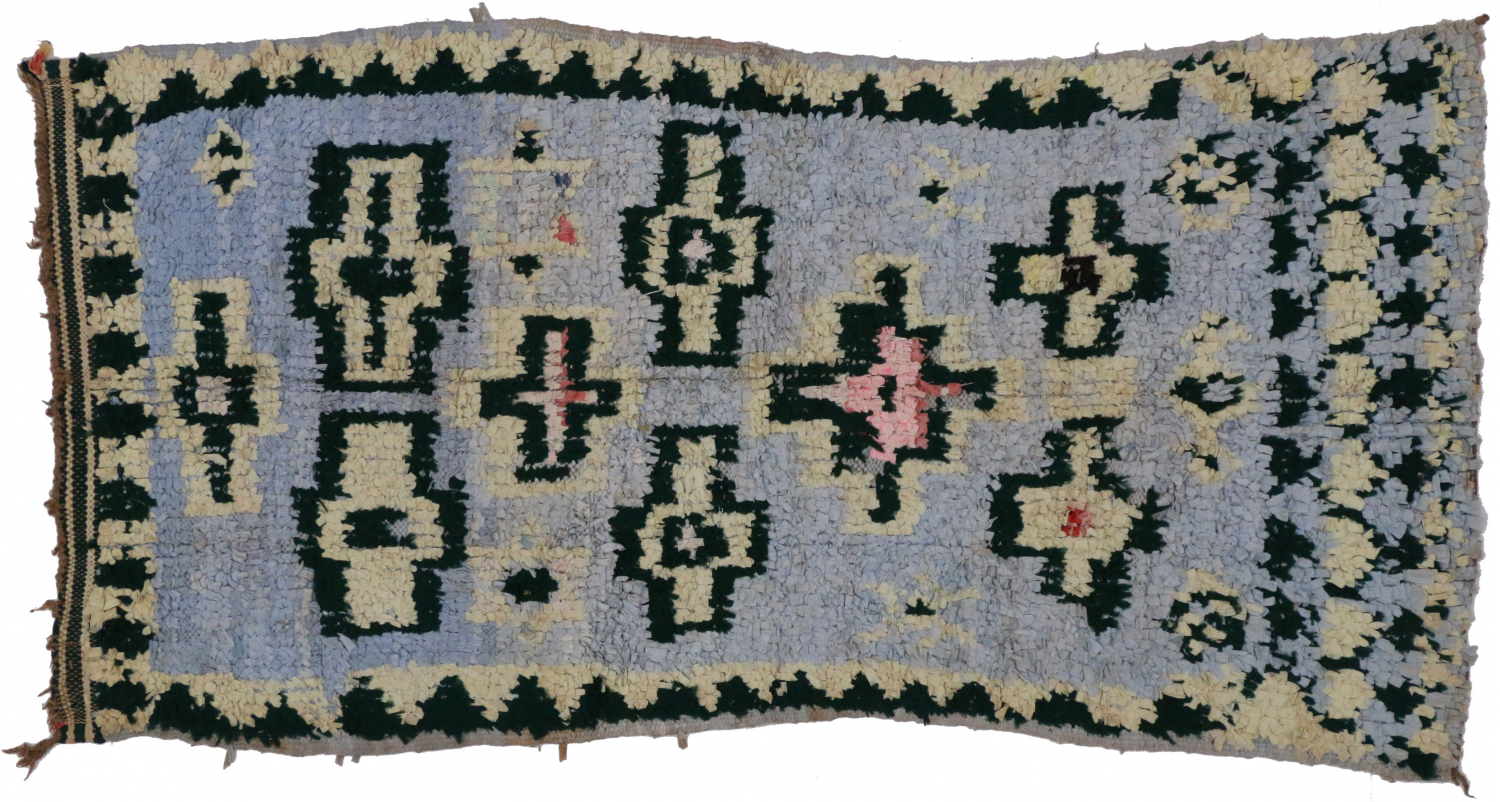 4 x 7 Vintage Moroccan Rug 20318