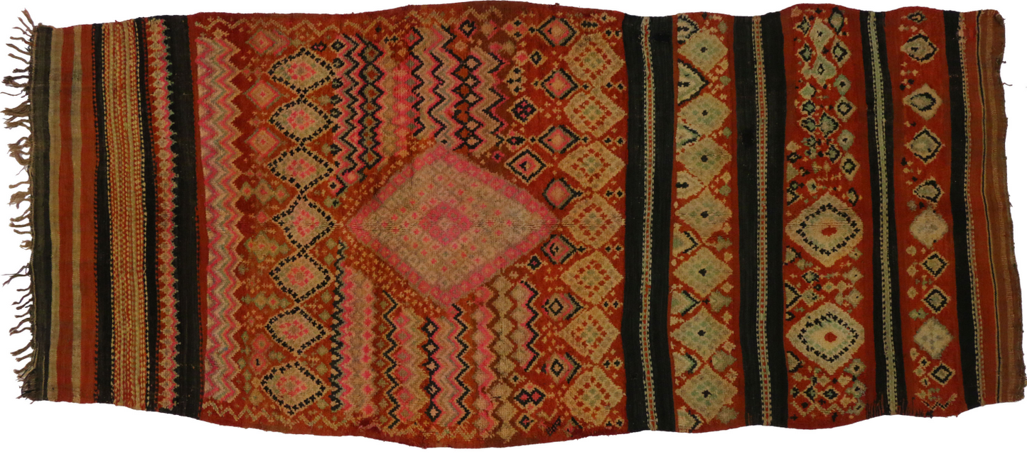 6 x 12 Vintage Moroccan Rug 20321