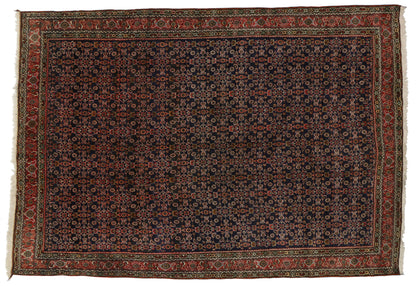 7 x 10 Vintage Persian Bijar Rug 20335