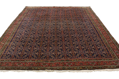 7 x 10 Vintage Persian Bijar Rug 20335