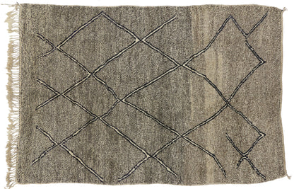 7 x 10 Vintage Moroccan Rug 20354