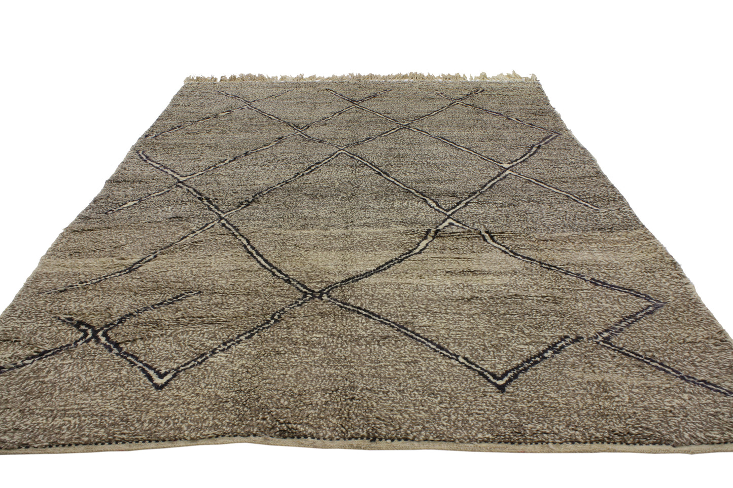 7 x 10 Vintage Moroccan Rug 20354
