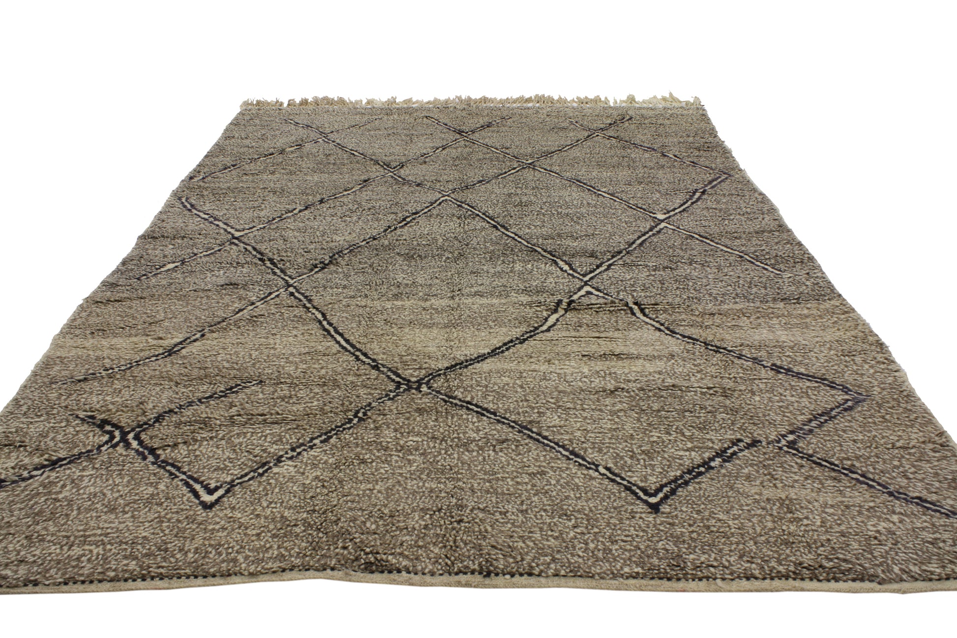 7 x 10 Vintage Moroccan Rug 20354