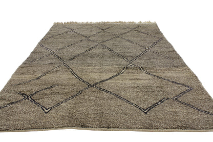 7 x 10 Vintage Moroccan Rug 20354