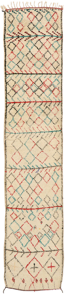 3 x 15 Vintage Moroccan Azilal Runner 20362