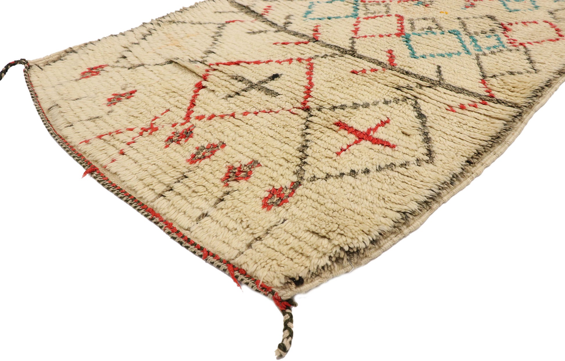 3 x 15 Vintage Moroccan Azilal Runner 20362