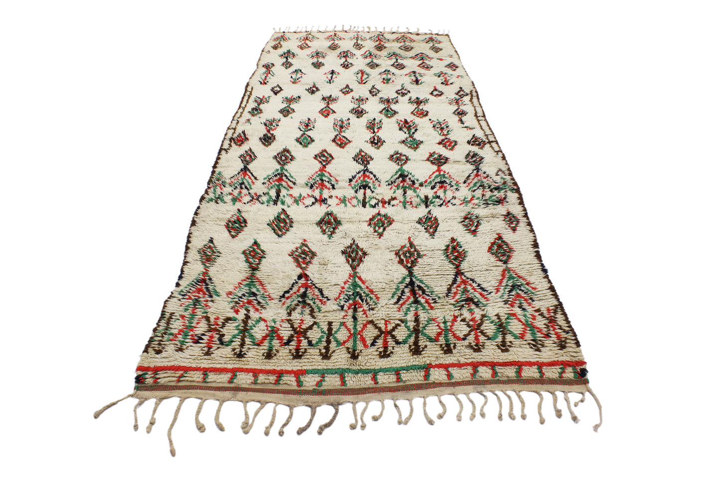 4 x 11 Vintage Moroccan Azilal Rug 20363