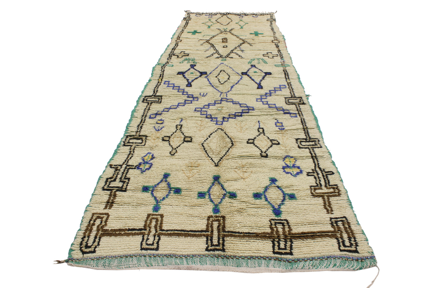 4 x 14 Vintage Moroccan Rug 20364