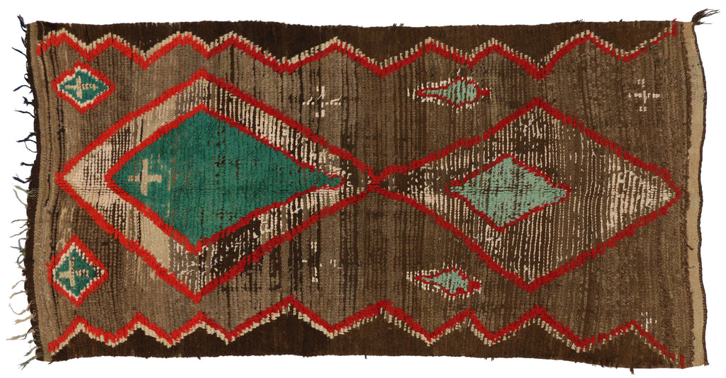 5 x 9 Vintage Moroccan Rug 20370