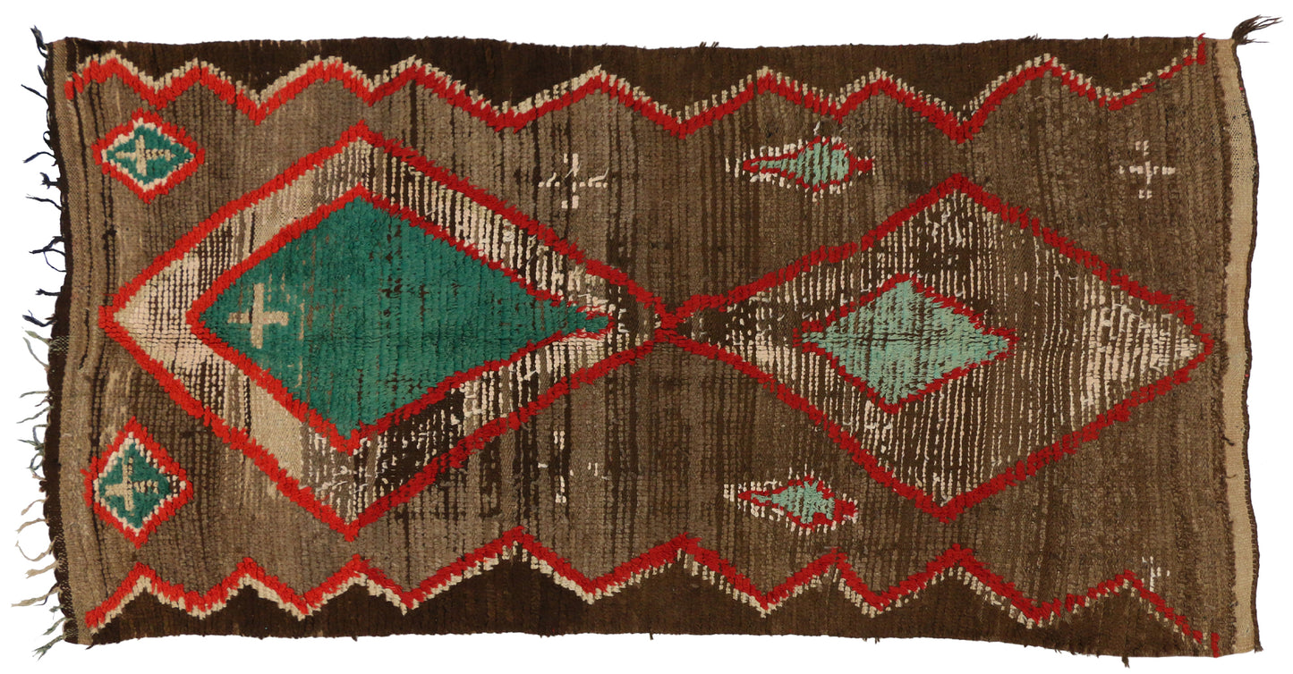 5 x 9 Vintage Moroccan Rug 20370