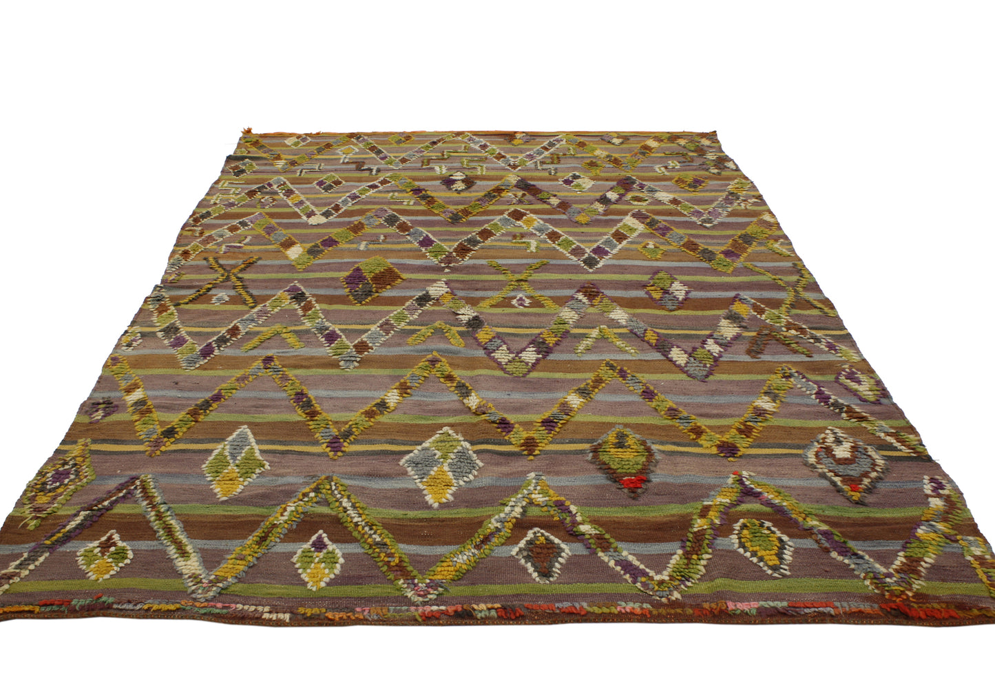 6 x 9 Vintage Moroccan Kilim Rug 20373