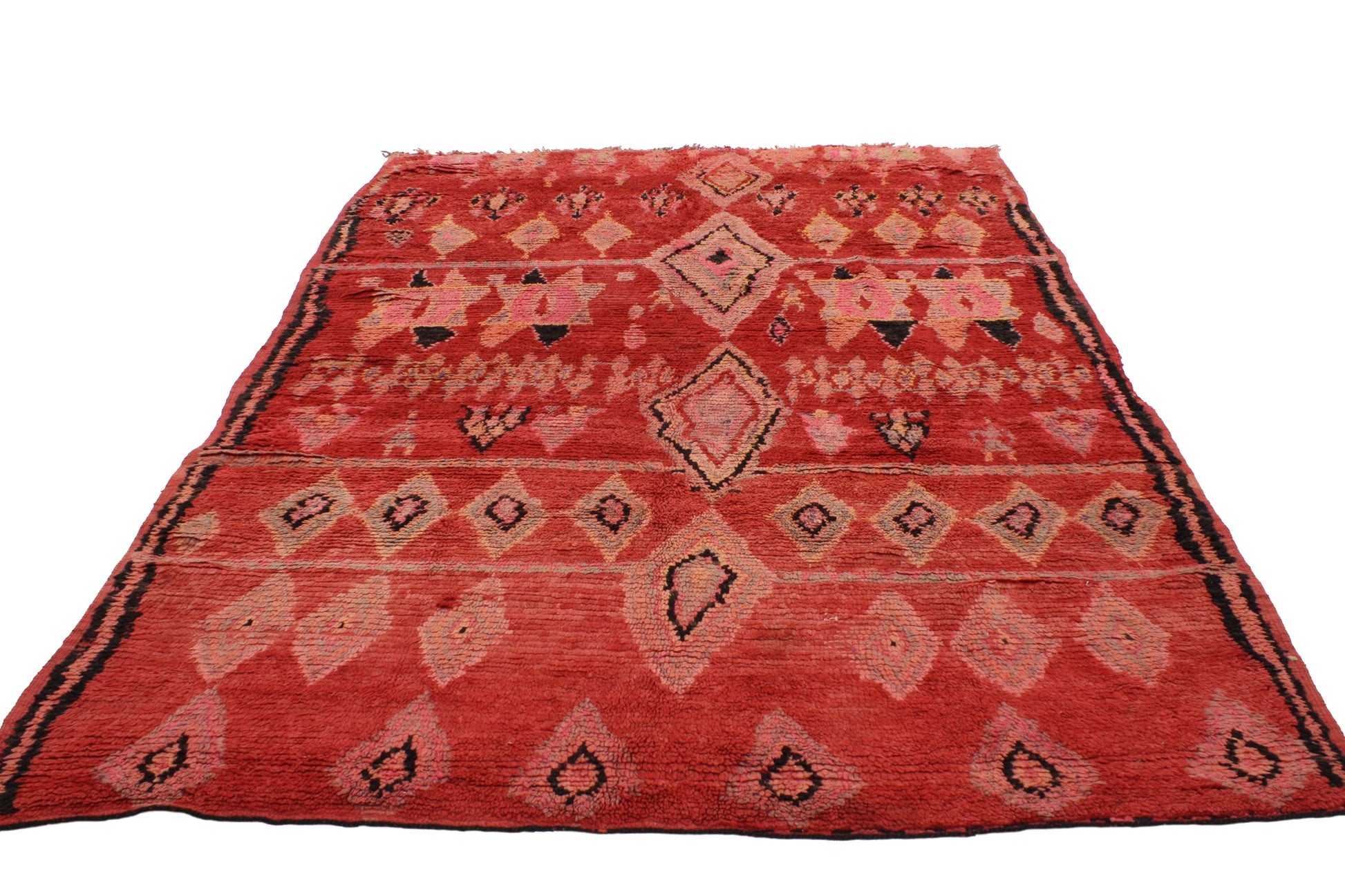 6 x 8 Vintage Moroccan Rug 20376