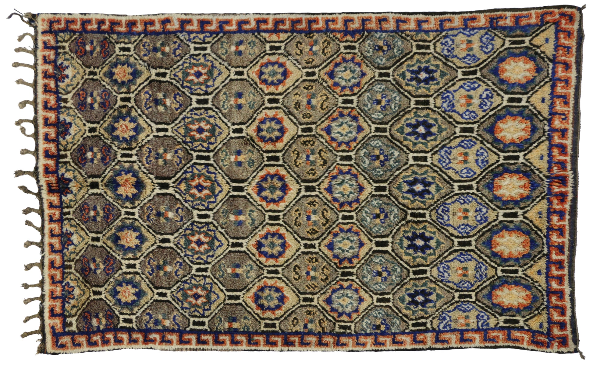 5 x 8 Vintage Moroccan Rug 20377