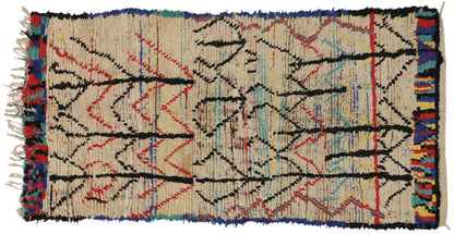 4 x 8 Vintage Moroccan Rug 20383