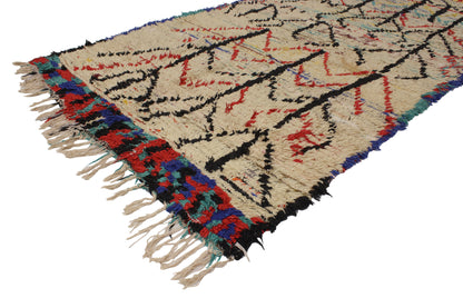 4 x 8 Vintage Moroccan Rug 20383