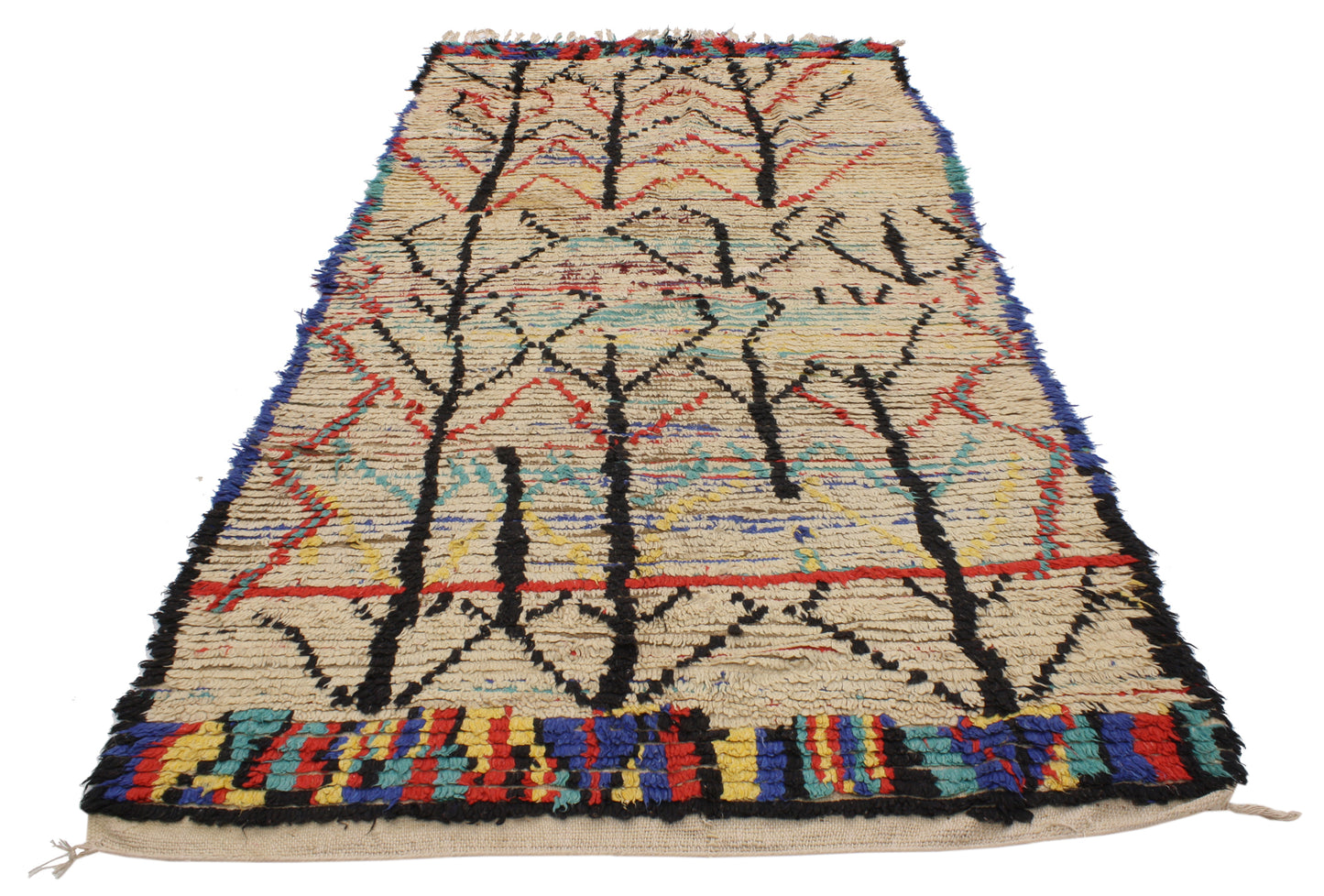 4 x 8 Vintage Moroccan Rug 20383