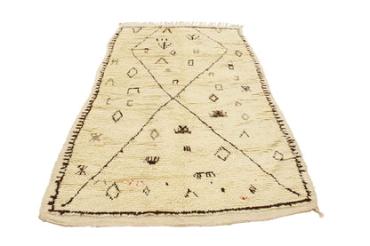 4 x 8 Vintage Moroccan Rug 20385