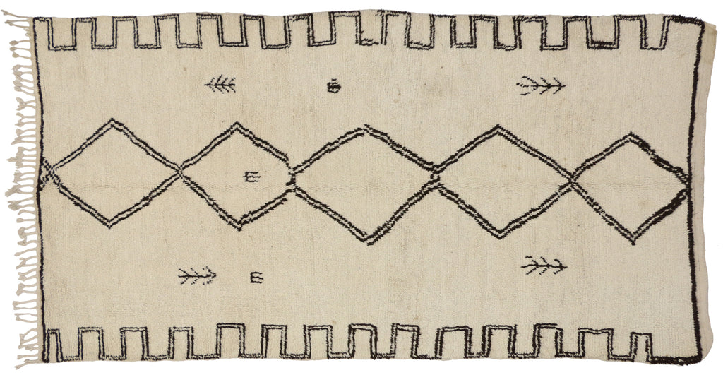5 x 9 Vintage Moroccan Rug 20388