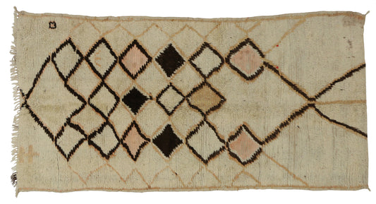 4 x 8 Vintage Moroccan Rug 20389