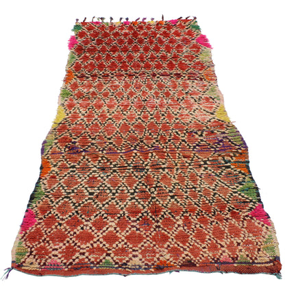 3 x 8 Vintage Berber Moroccan Rug 20390