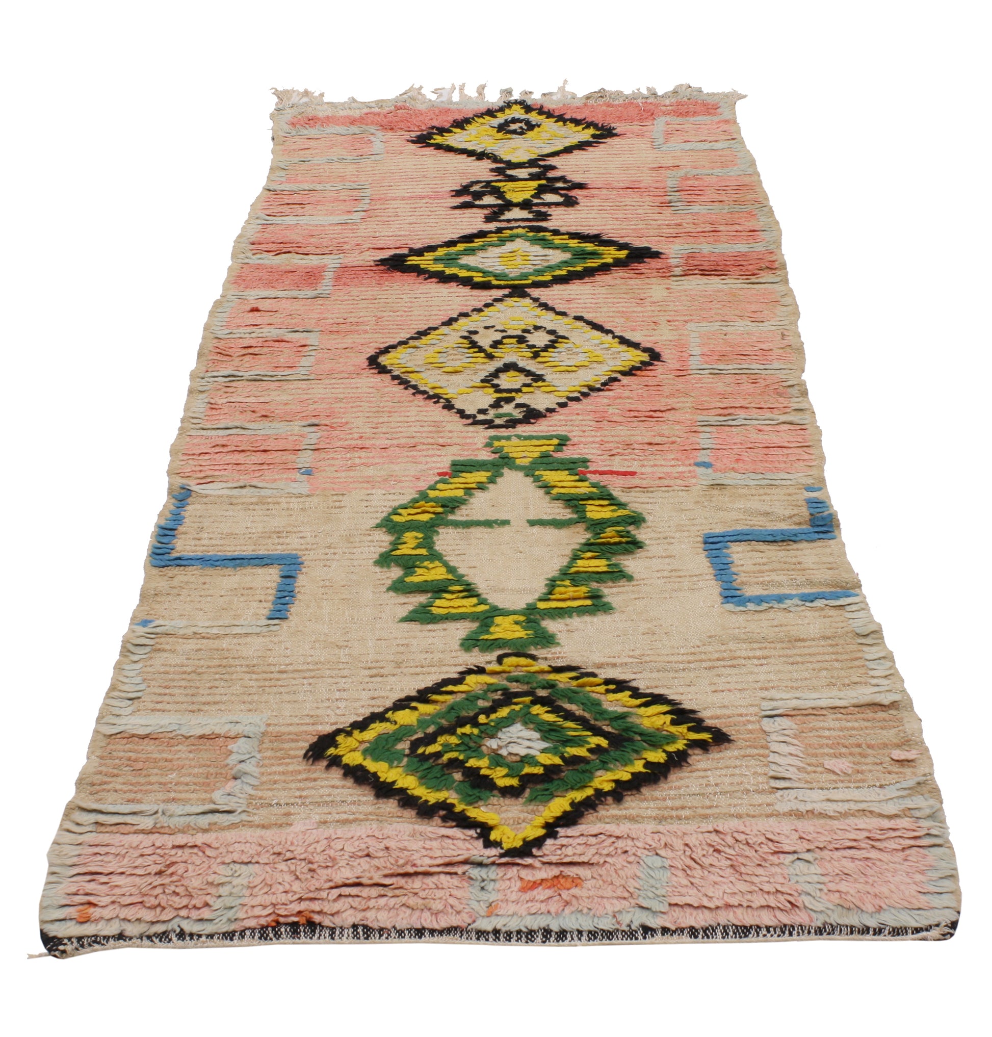 3 x 8  Vintage Moroccan Rug 20394