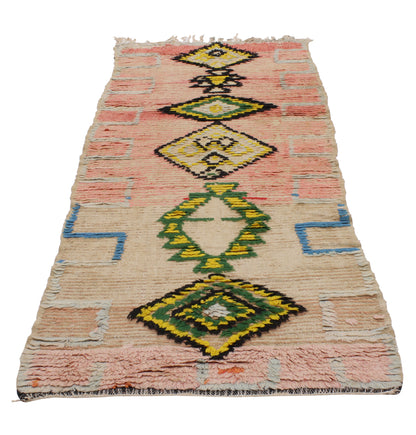 3 x 8  Vintage Moroccan Rug 20394